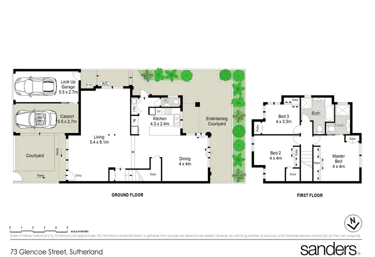 Floorplan of Homely house listing, 73 Glencoe Street, Sutherland NSW 2232