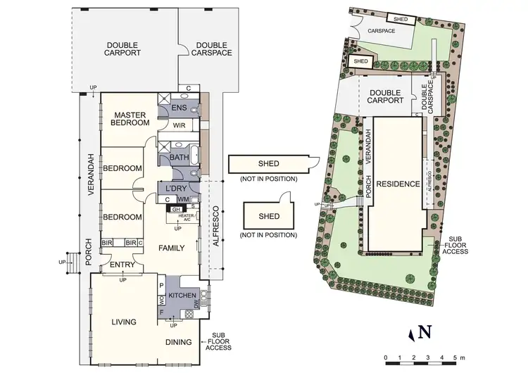 Floorplan of Homely house listing, 3 Glenburn Road, Boronia VIC 3155