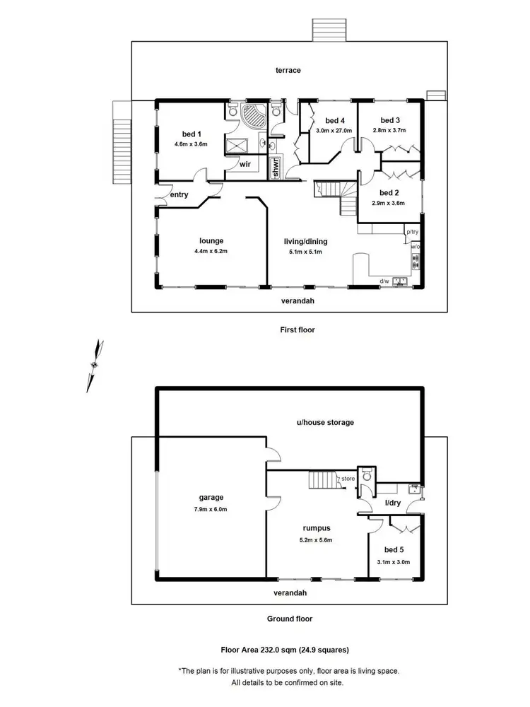 Floorplan of Homely house listing, 4 Broadway, Belgrave VIC 3160