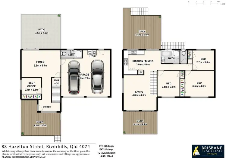 Floorplan of Homely house listing, 88 Hazelton Street, Riverhills QLD 4074