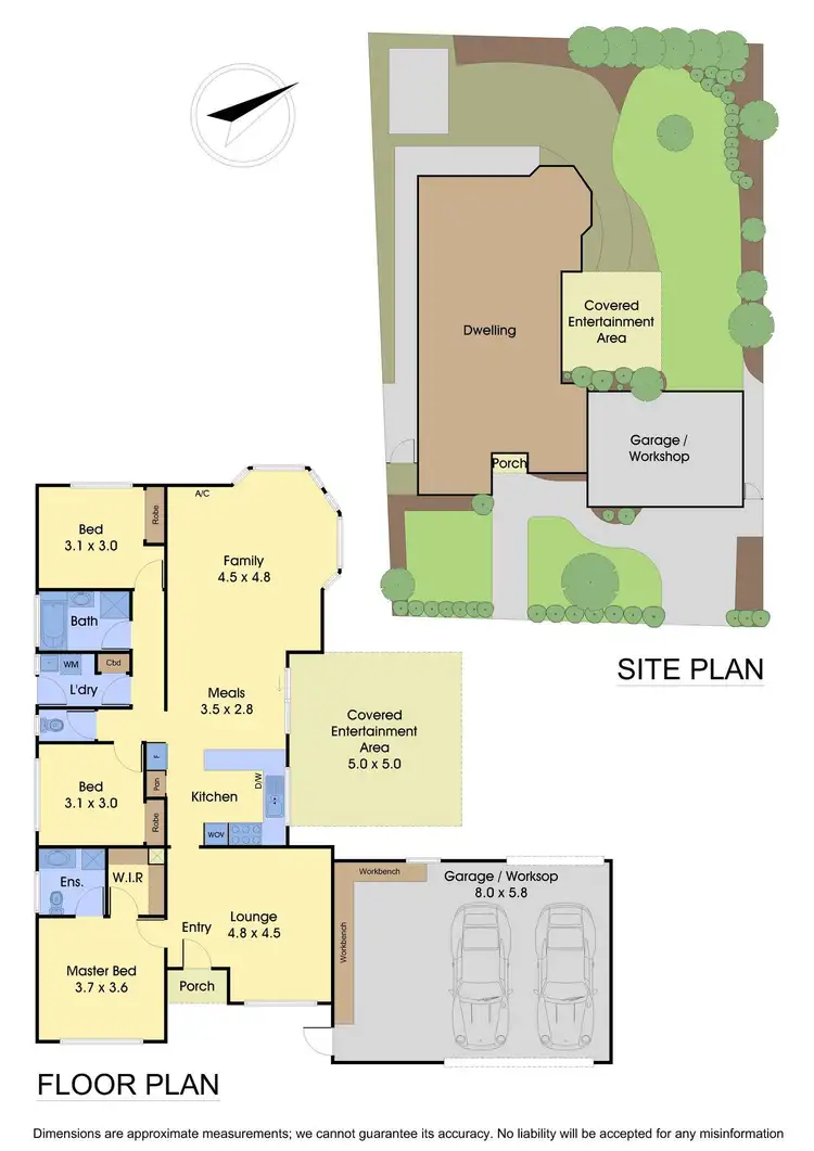 Floorplan of Homely house listing, 5 Premier Avenue, South Morang VIC 3752