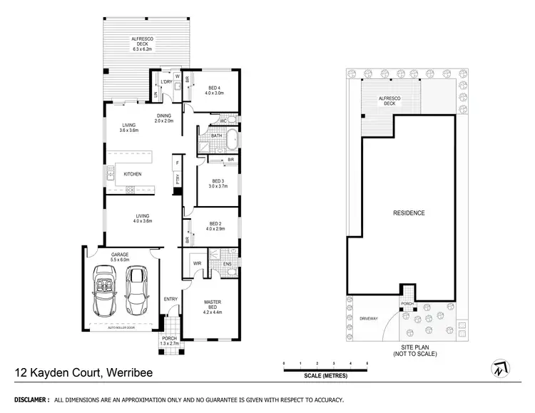 Floorplan of Homely house listing, 12 Kayden Court, Werribee VIC 3030