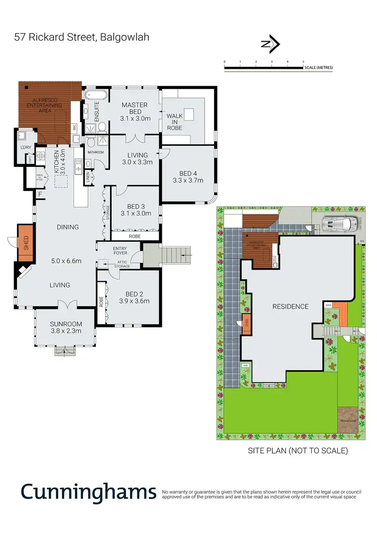 Floorplan of Homely house listing, 57 Rickard Street, Balgowlah NSW 2093