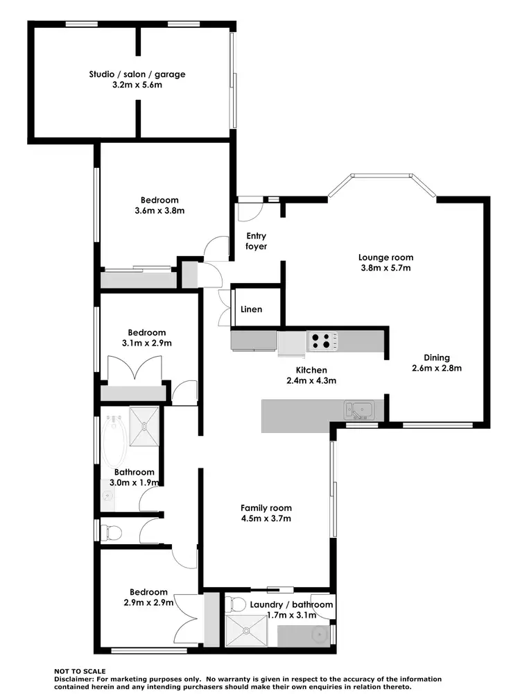 Floorplan of Homely house listing, 24 Shoreline Drive, Fingal Bay NSW 2315