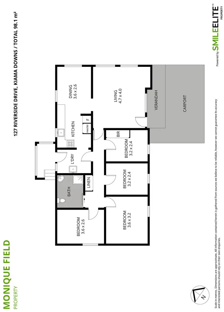Floorplan of Homely house listing, 127 Riverside Drive, Kiama Downs NSW 2533