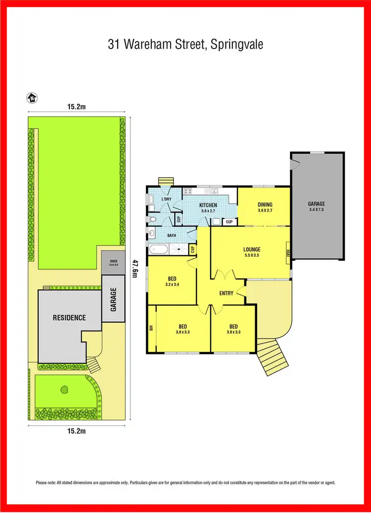 Floorplan of Homely house listing, 31 Wareham Street, Springvale VIC 3171