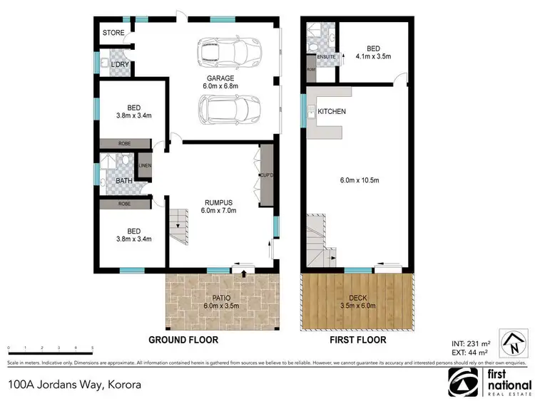 Floorplan of Homely rural property listing, 100A Jordans Way, Korora NSW 2450