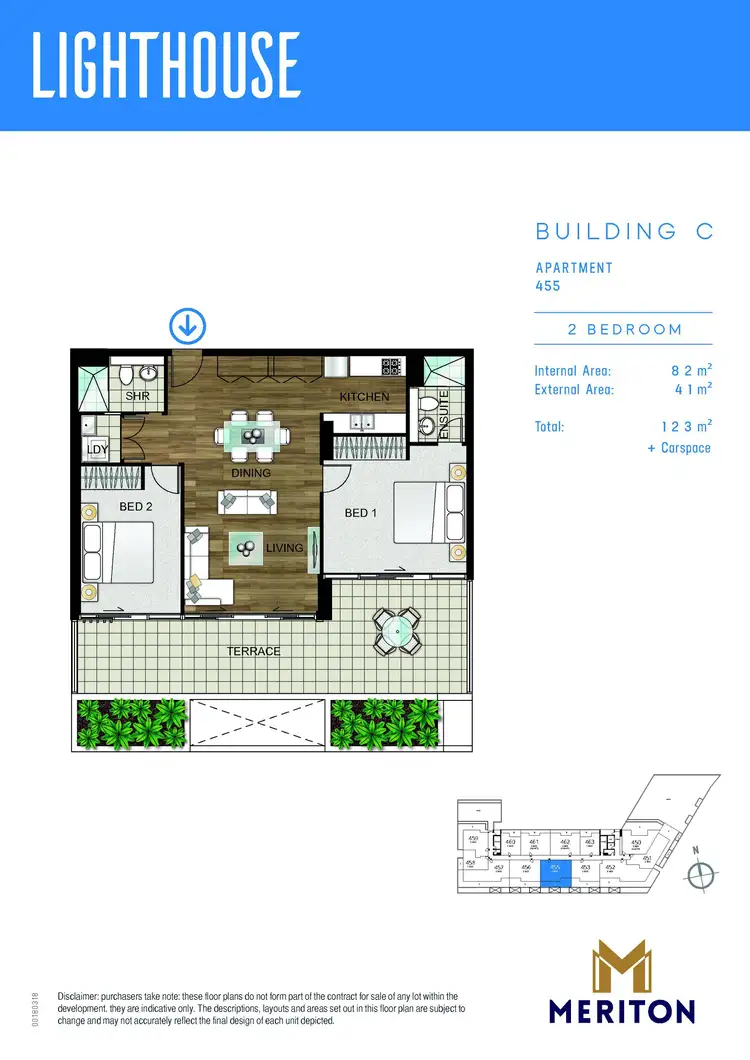 Floorplan of Homely apartment listing, 455/28 Oaks Avenue, Dee Why NSW 2099