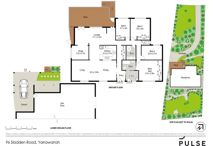 Floorplan of Homely house listing, 96 Sladden Road, Yarrawarrah NSW 2233