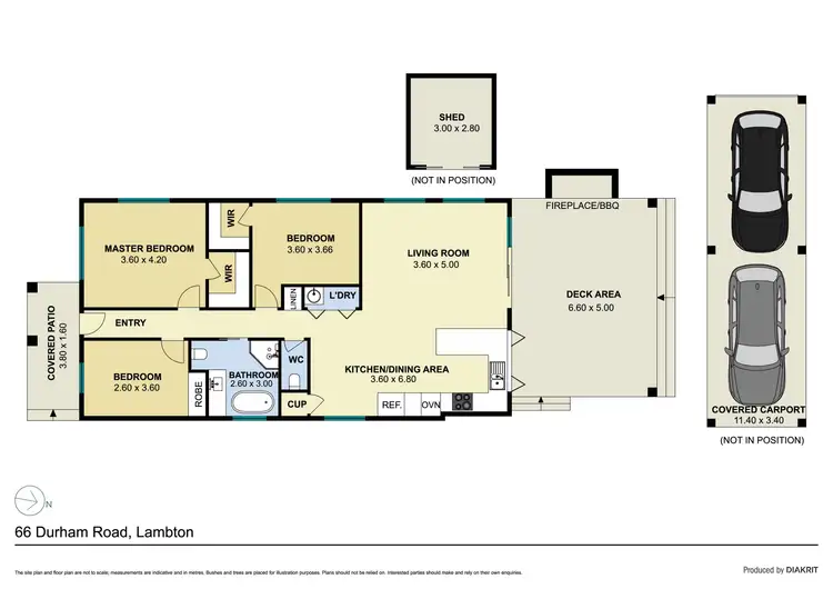 Floorplan of Homely house listing, 66 Durham Road, Lambton NSW 2299