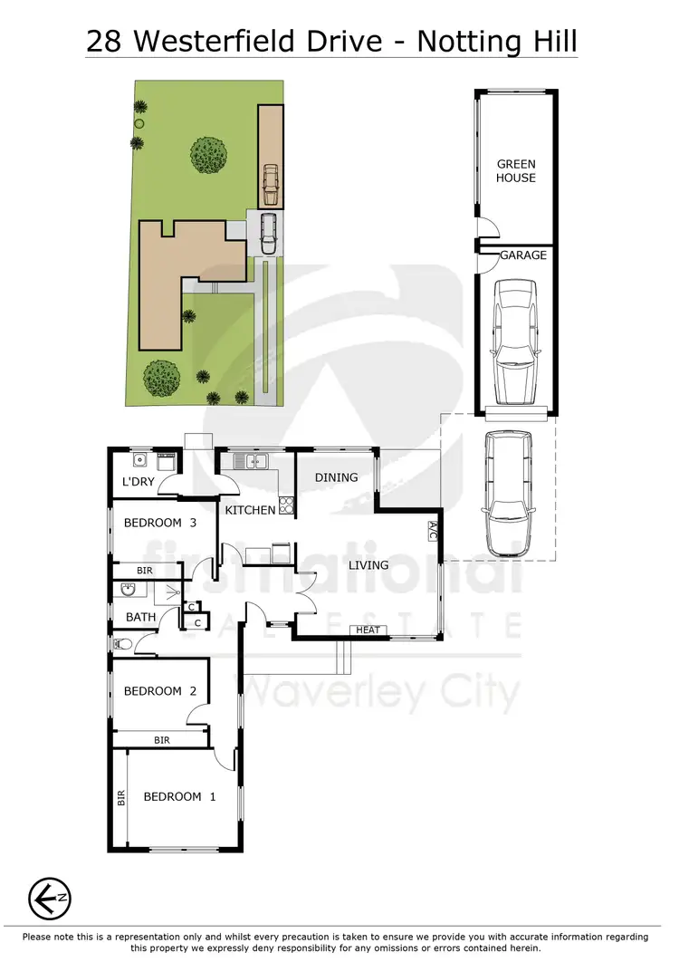 Floorplan of Homely house listing, 28 Westerfield Drive, Notting Hill VIC 3168