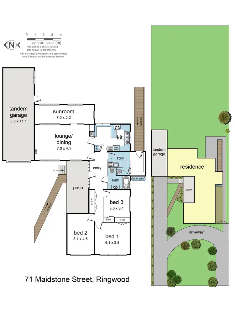 Floorplan of Homely house listing, 71 Maidstone Street, Ringwood VIC 3134
