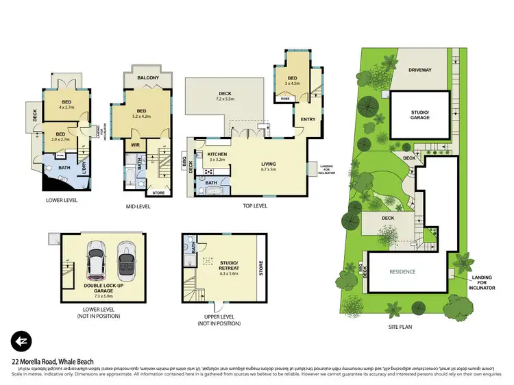 Floorplan of Homely house listing, 22 Morella Road, Whale Beach NSW 2107