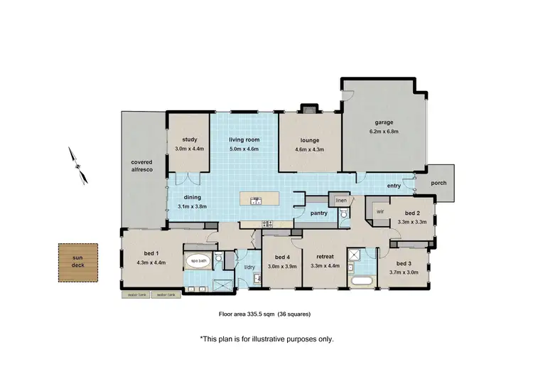 Floorplan of Homely house listing, 5 Holland Street, Healesville VIC 3777