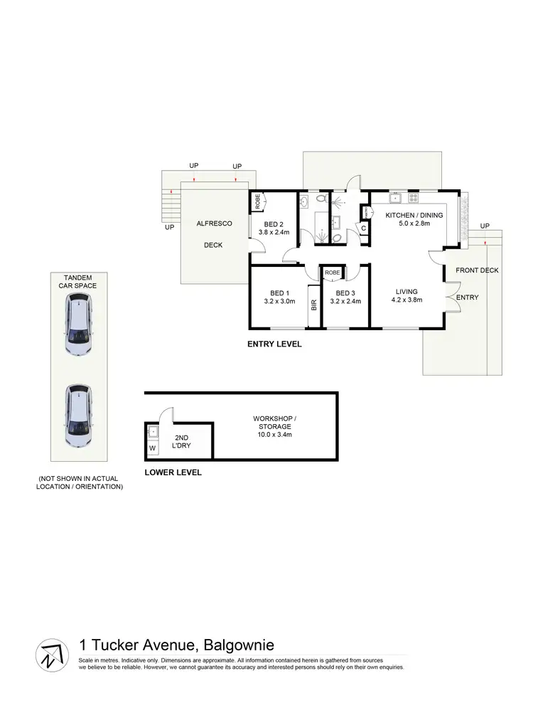 Floorplan of Homely house listing, 1 Tucker Avenue, Balgownie NSW 2519