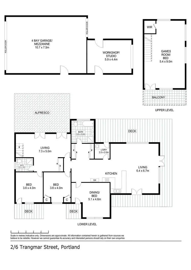 Floorplan of Homely house listing, 2-6 Trangmar Street, Portland VIC 3305