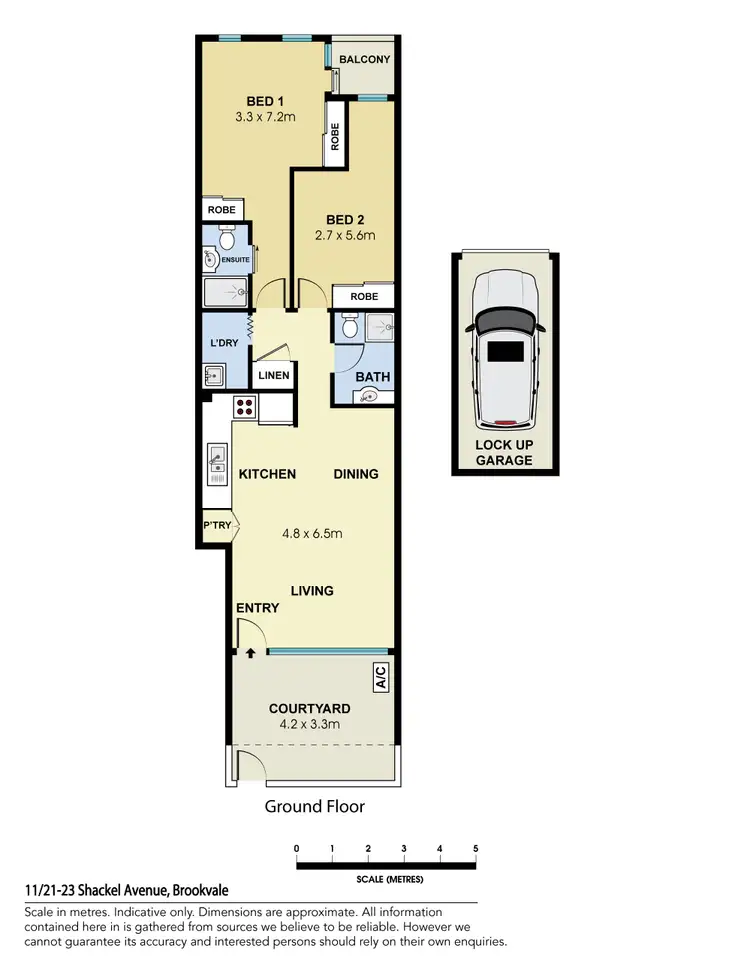 Floorplan of Homely apartment listing, 11/21-23 Shackel Avenue, Brookvale NSW 2100