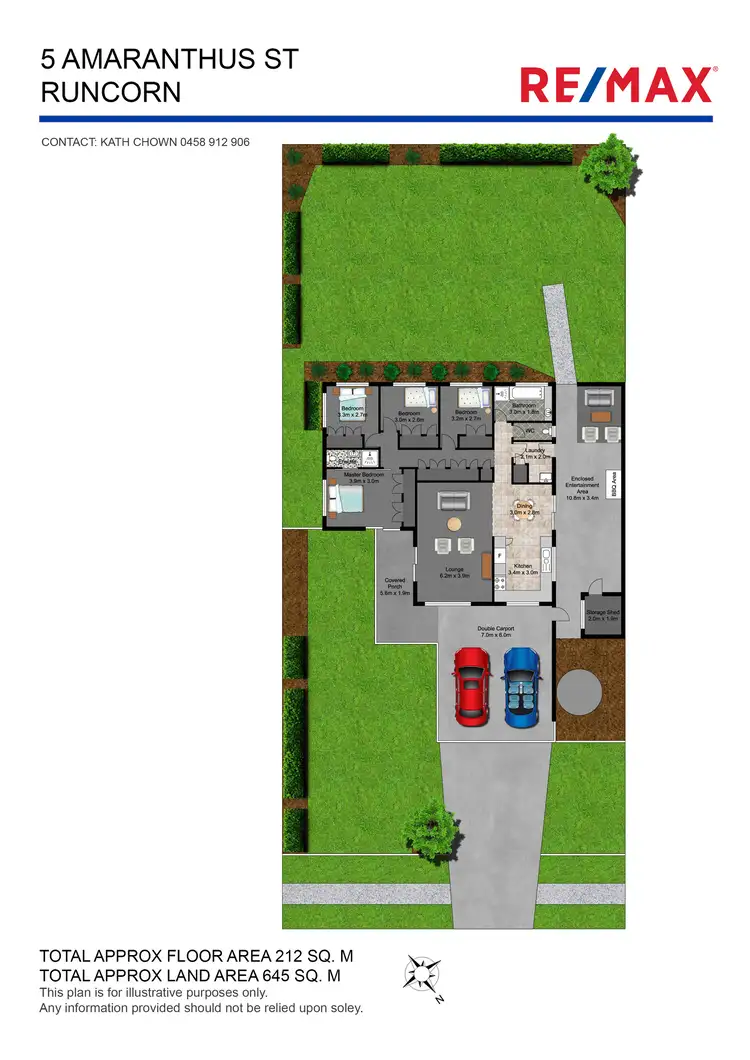 Floorplan of Homely house listing, 5 Amaranthus Street, Runcorn QLD 4113