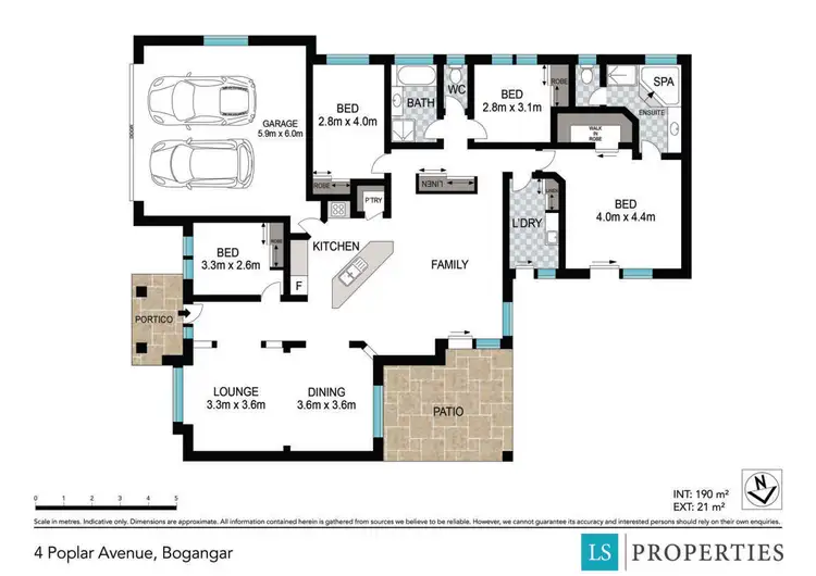 Floorplan of Homely house listing, 4 Poplar Avenue, Bogangar NSW 2488