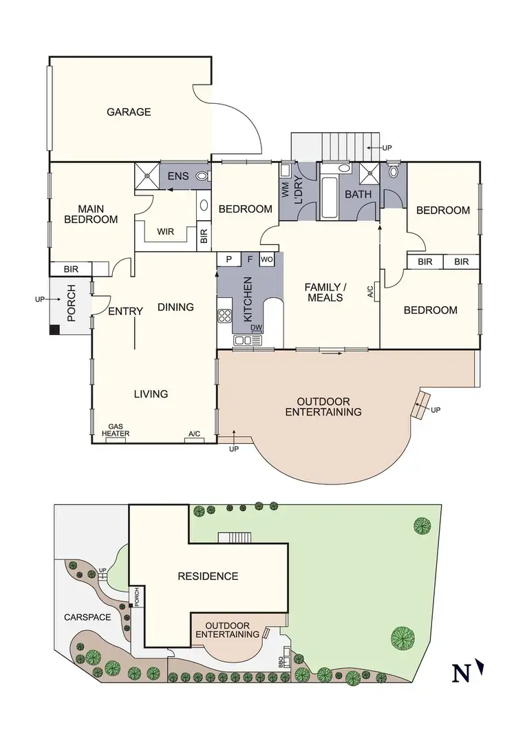 Floorplan of Homely house listing, 25 Perversi Avenue, Diamond Creek VIC 3089