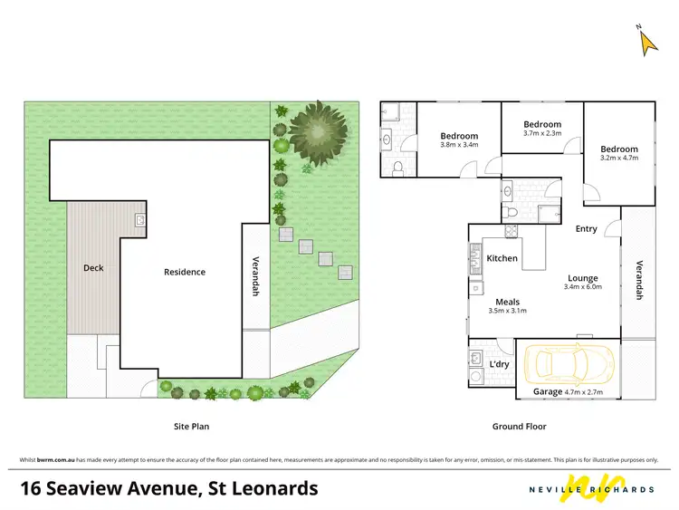 Floorplan of Homely house listing, 16 Seaview Avenue, St Leonards VIC 3223