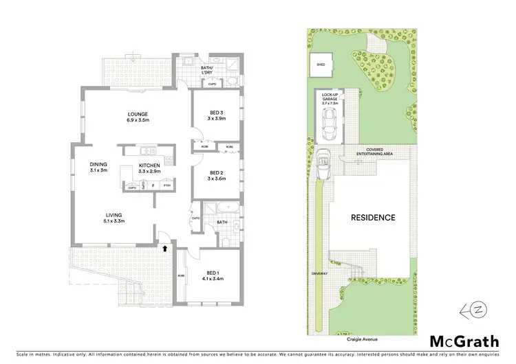 Floorplan of Homely house listing, 31 Craigie Avenue, Padstow NSW 2211