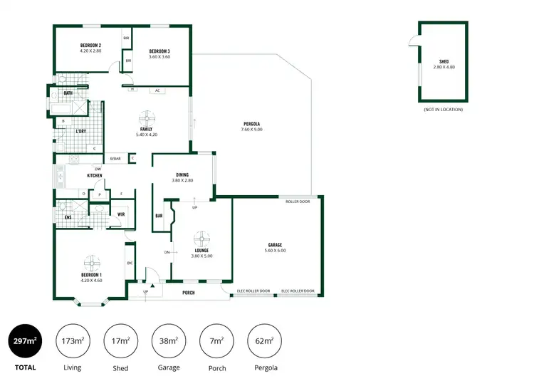 Floorplan of Homely house listing, 4 Edson Crescent, Littlehampton SA 5250