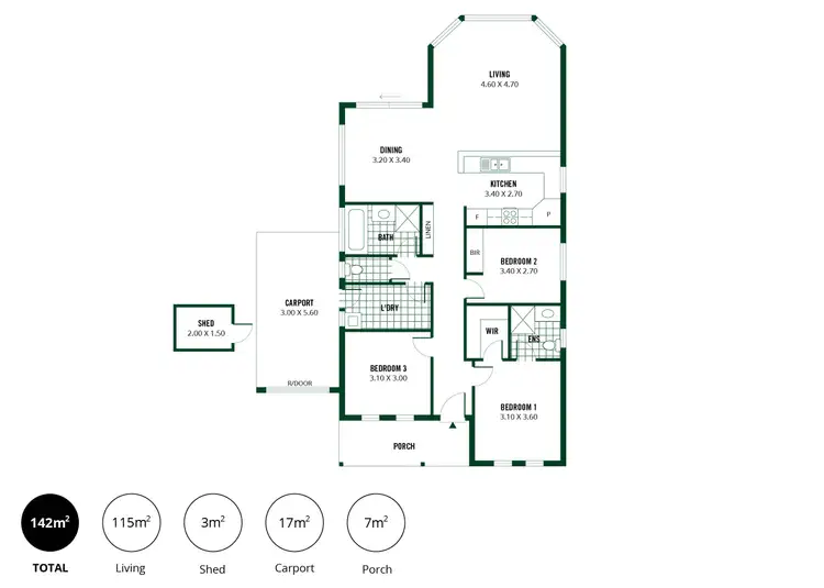 Floorplan of Homely house listing, 24 Strathmont Drive, Strathalbyn SA 5255