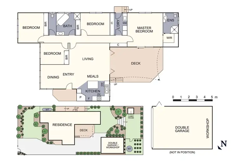 Floorplan of Homely house listing, 3 Crotty Road, Boronia VIC 3155