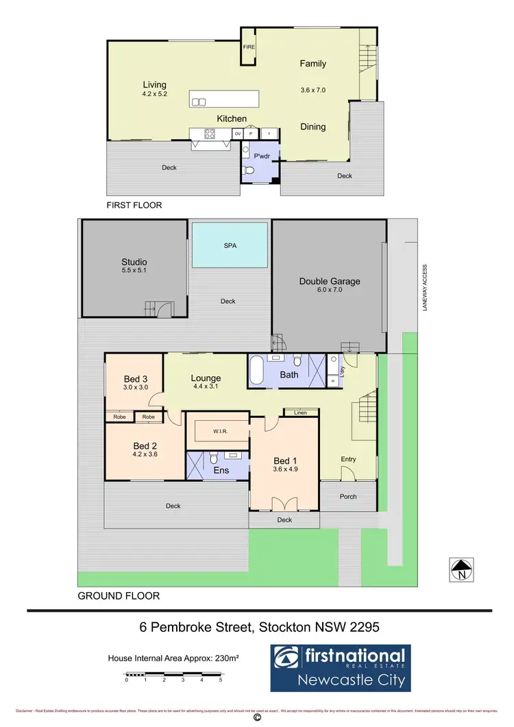 Floorplan of Homely house listing, 6 Pembroke Street, Stockton NSW 2295