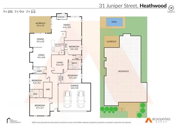 Floorplan of Homely house listing, 31 Juniper Street, Heathwood QLD 4110