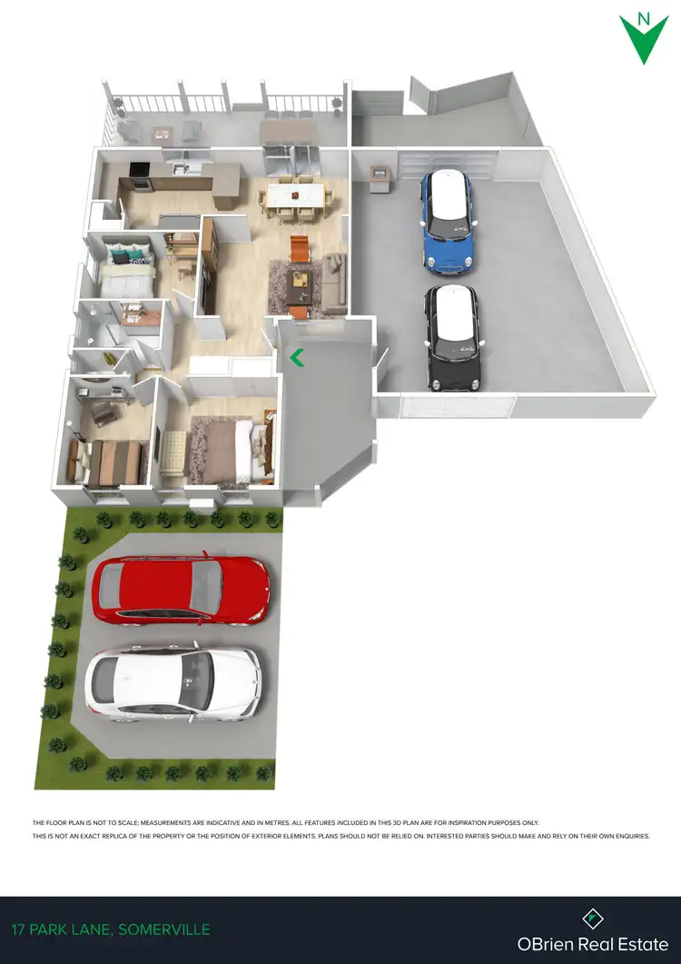 Floorplan of Homely house listing, 17 Park Lane, Somerville VIC 3912