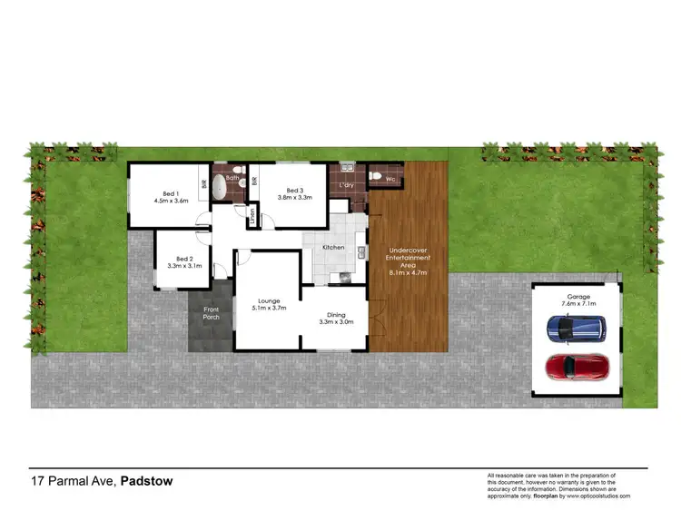 Floorplan of Homely house listing, 17 Parmal Avenue, Padstow NSW 2211