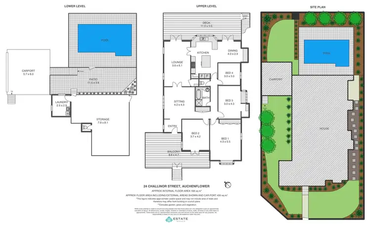 Floorplan of Homely house listing, 24 Challinor Street, Auchenflower QLD 4066