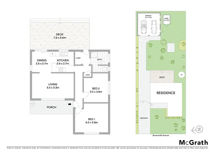 Floorplan of Homely house listing, 23 Brownsville Avenue, Brownsville NSW 2530
