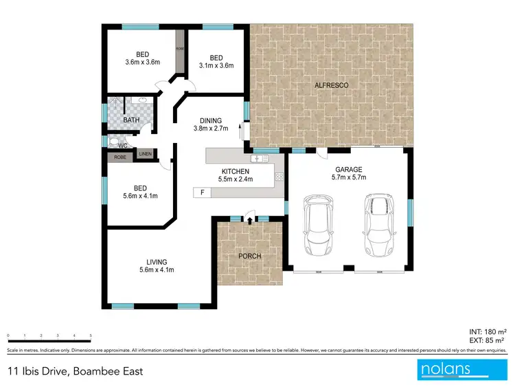 Floorplan of Homely house listing, 11 Ibis Drive, Boambee East NSW 2452