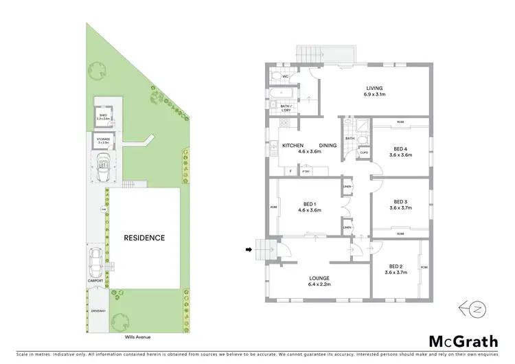 Floorplan of Homely house listing, 7 Wills Avenue, Chifley NSW 2036
