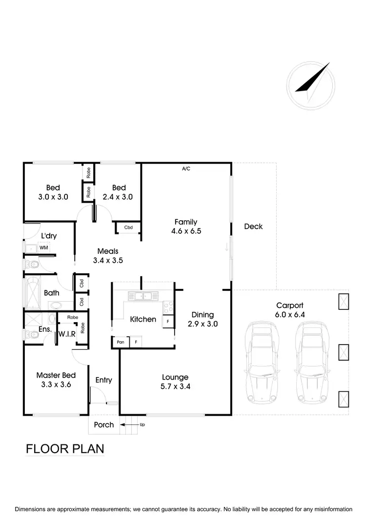 Floorplan of Homely house listing, 80 Templeton Street, Wantirna VIC 3152