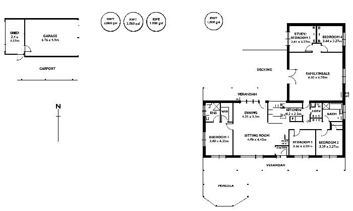 Floorplan of Homely house listing, 12 Kiley Road, Aldgate SA 5154