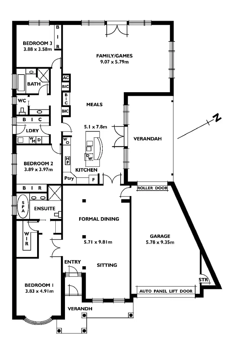 Floorplan of Homely house listing, 2 Newenham Road, Springfield SA 5062