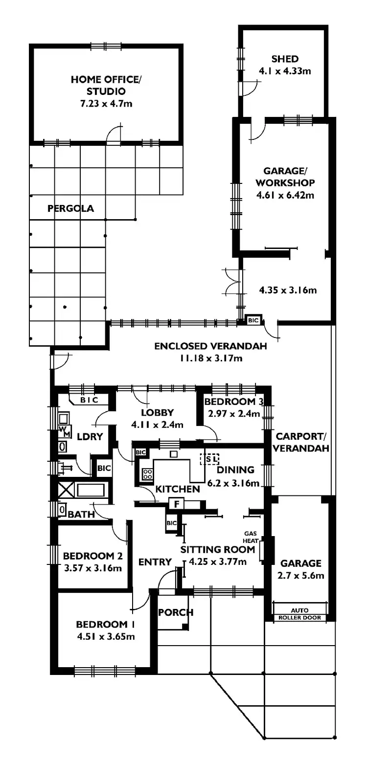 Floorplan of Homely house listing, 90 Gordon Road, Prospect SA 5082