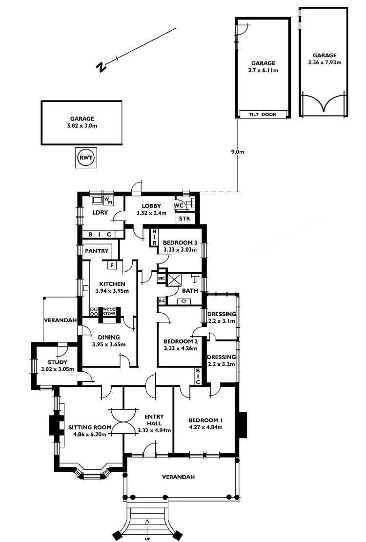 Floorplan of Homely house listing, 43 Gilbert Street, Ovingham SA 5082