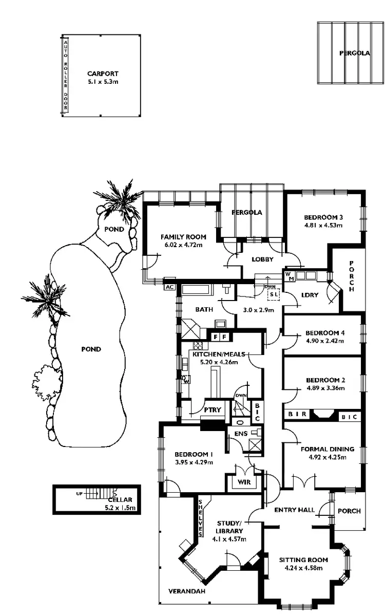 Floorplan of Homely house listing, 32 Avenel Gardens Road, Medindie SA 5081