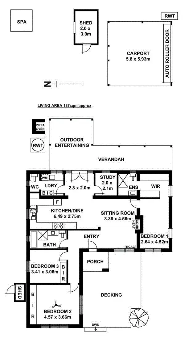 Floorplan of Homely house listing, 529 Goodwood Road, Colonel Light Gardens SA 5041