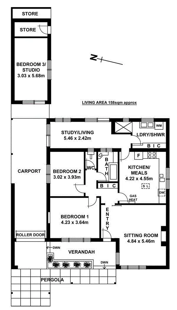Floorplan of Homely house listing, 33 Wells Street, Stepney SA 5069