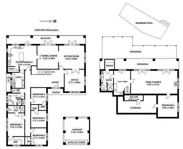 Floorplan of Homely house listing, 13A Pridmore Road, Glen Osmond SA 5064