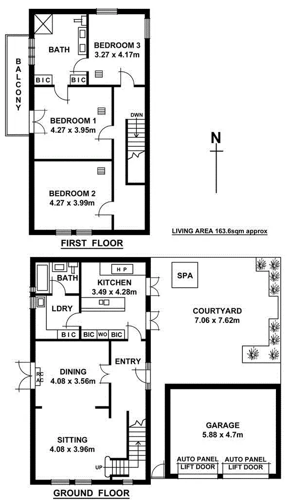 Floorplan of Homely house listing, 1 Mathilda Street, Beulah Park SA 5067