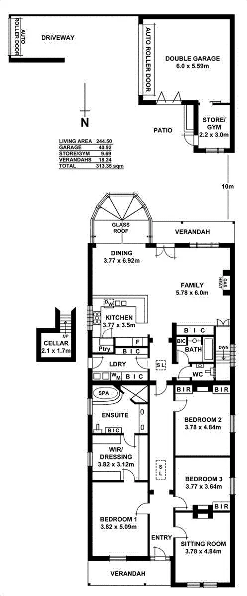 Floorplan of Homely house listing, 11 Jasper Street, Hyde Park SA 5061