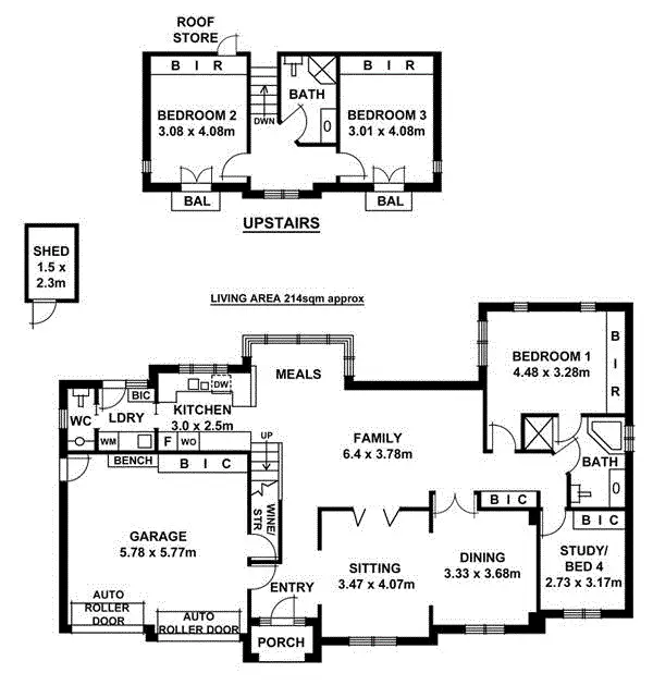 Floorplan of Homely house listing, 11 Bedford Street, Kensington Park SA 5068