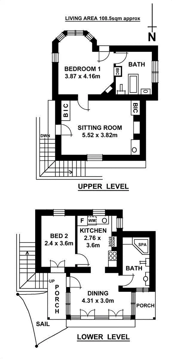Floorplan of Homely house listing, 5 Muggs Hill Road, Torrens Park SA 5062